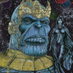 Comic Art ROB HASSAN Thanos of Titan