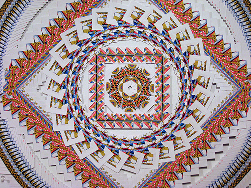 Language of Patterns Eleanor White Playing Card Mandala